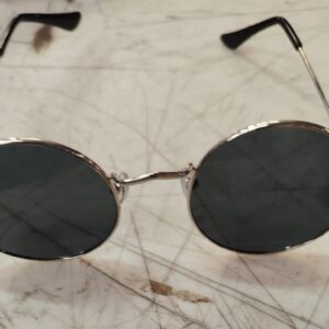 Uv Protection Round Sunglasses Black For Unisex