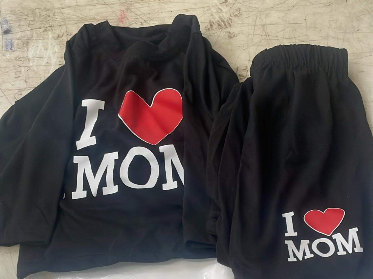 Kids Black Printed Summer Set Size 2 Years