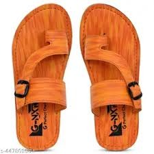 Men Slipper Size 6 Brown Colour