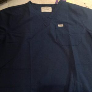 Ecoflex Womens Blue Scrub Top Size Xl