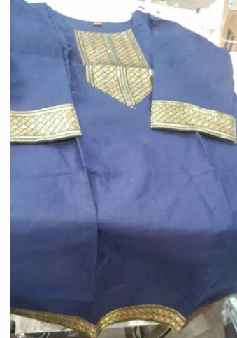 Womens Navy Blue Kurti Size 3Xl