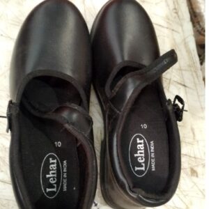 Girls School Shoes Black Size 10