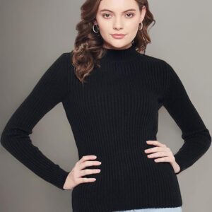 98 North Women Black Color Sweater Size l