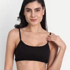 Women Black Color Sports Bra Size 30