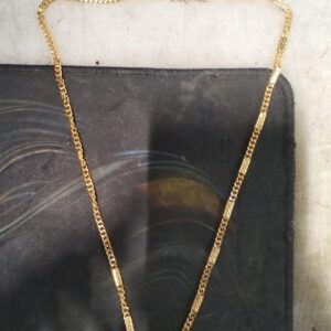 Woman And Men Golden Neck Chain