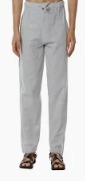 Qasida Mens Cotton Pajama Grey Size M