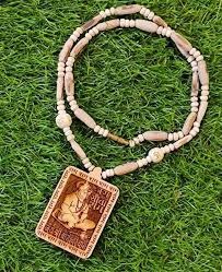 Wooden Hanuman Ji locket