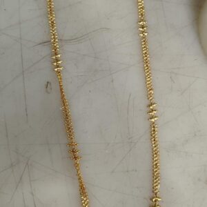 Gold Colour Chain For Unisex
