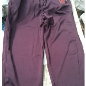 Mens Wine Track Pant Size S