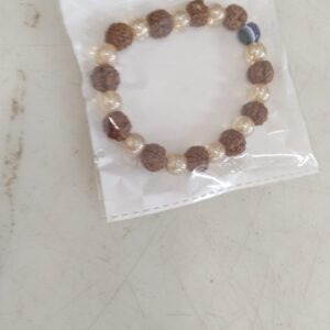 Mahadev Pearls Sphatik Bracelet Healing Crystal Bracelet