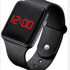 Digital Smart Watch For Kids Black