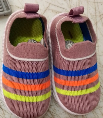 Kids Multicolor Shoes Size 16