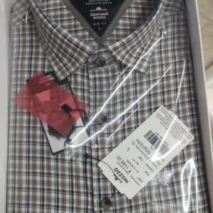 SiyaramS Mozzo Mens Shirt Size l Half Sleeve Shade 01 Style M32155H Multicolour