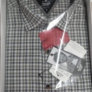 SiyaramS Mozzo Mens Shirt Size M Half Sleeve Shade 02 Style M32155H Multicolour