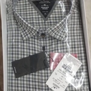 SiyaramS Mozzo Mens Shirt Size Xl Half Sleeve Shade 02 Style M32155H Multicolour