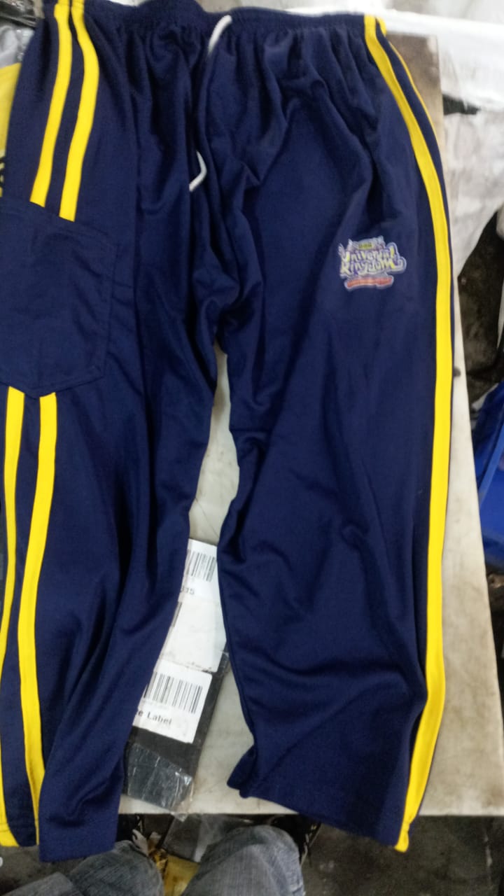 Men Track Pants Blue Color Size 4Xl