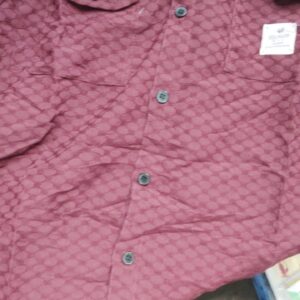 Men Maroon Color Shirt Size l