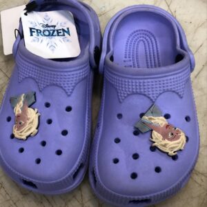 Frozen Purple Color Clogs For Kids Boys Size 7