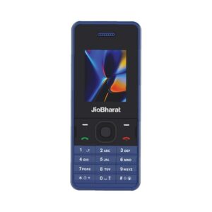 Jio Bharat V2 4G Phone With Jio Tv Jiocinema Jio Soundpay Color Blue Imei 350758482832630
