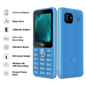 Itel It 5027 Keypad Mobile Blue Color Imei No 353902188861801