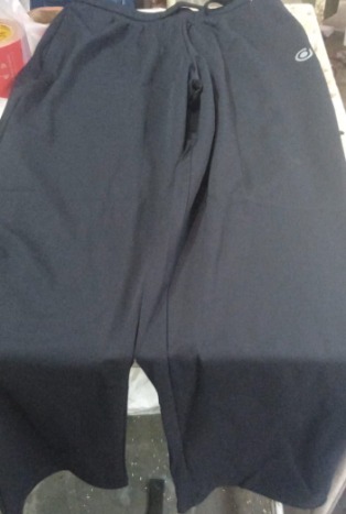 Black Jogger Track Pant Size M For Men
