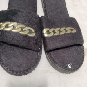 Black Color Soft Slipper For Women Size 8