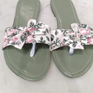Green Color Slipper For Women Size 38