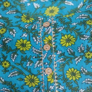 Kurti For Women Colour Blue Size M