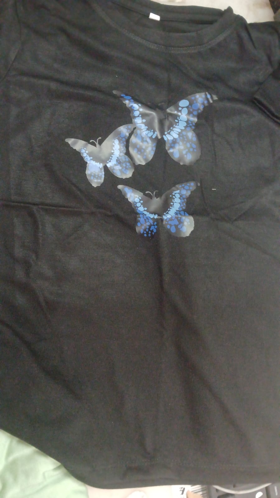 T Shirt For Girls Colour Black Size M