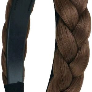 Brown Braided Hair Band For Women