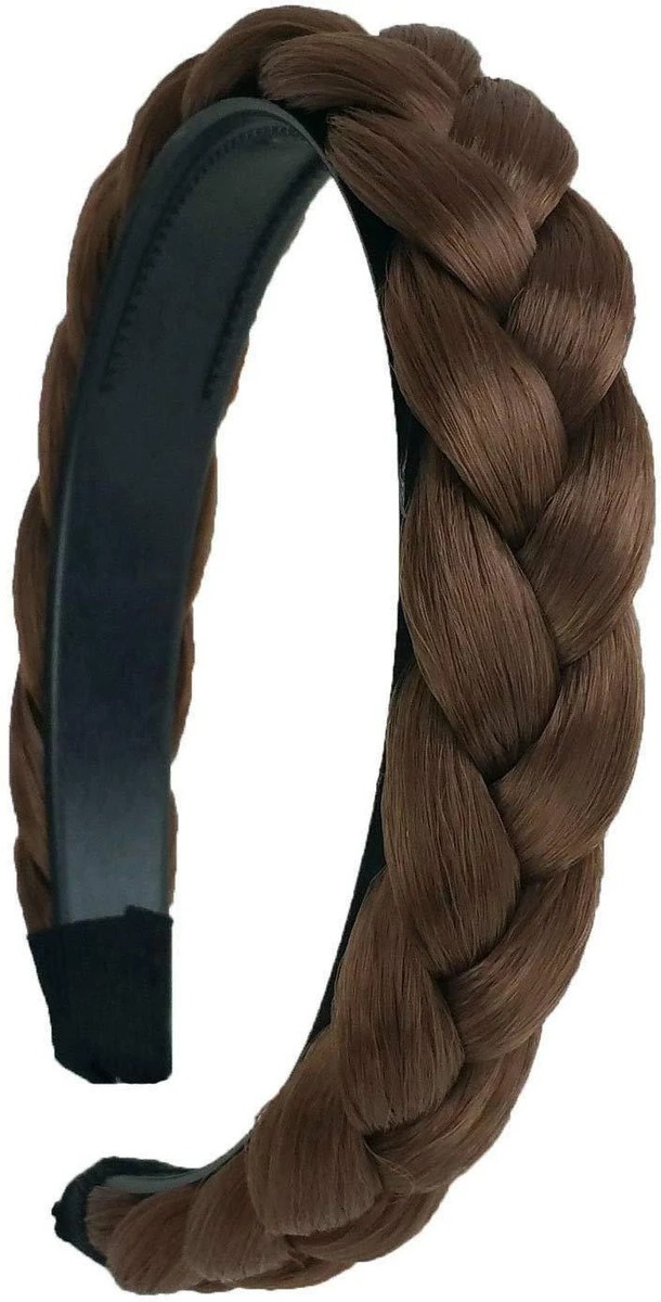 Brown Braided Hair Band For Women