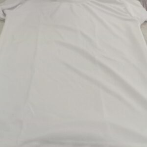 Unisex White Plain T Shirt Size 34