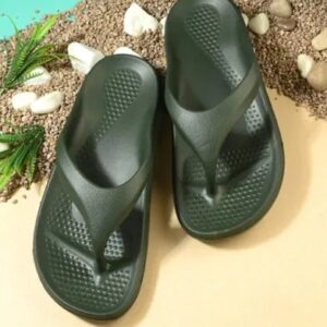 New Attractive Lightweight Casual Flip Flop Slipper For Women Green Size 8