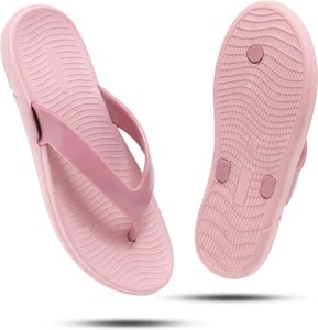 Women Pink Color Daily Wear Slipper Size 8
