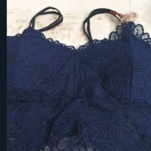 Blue Padded Bra For Women Size 28