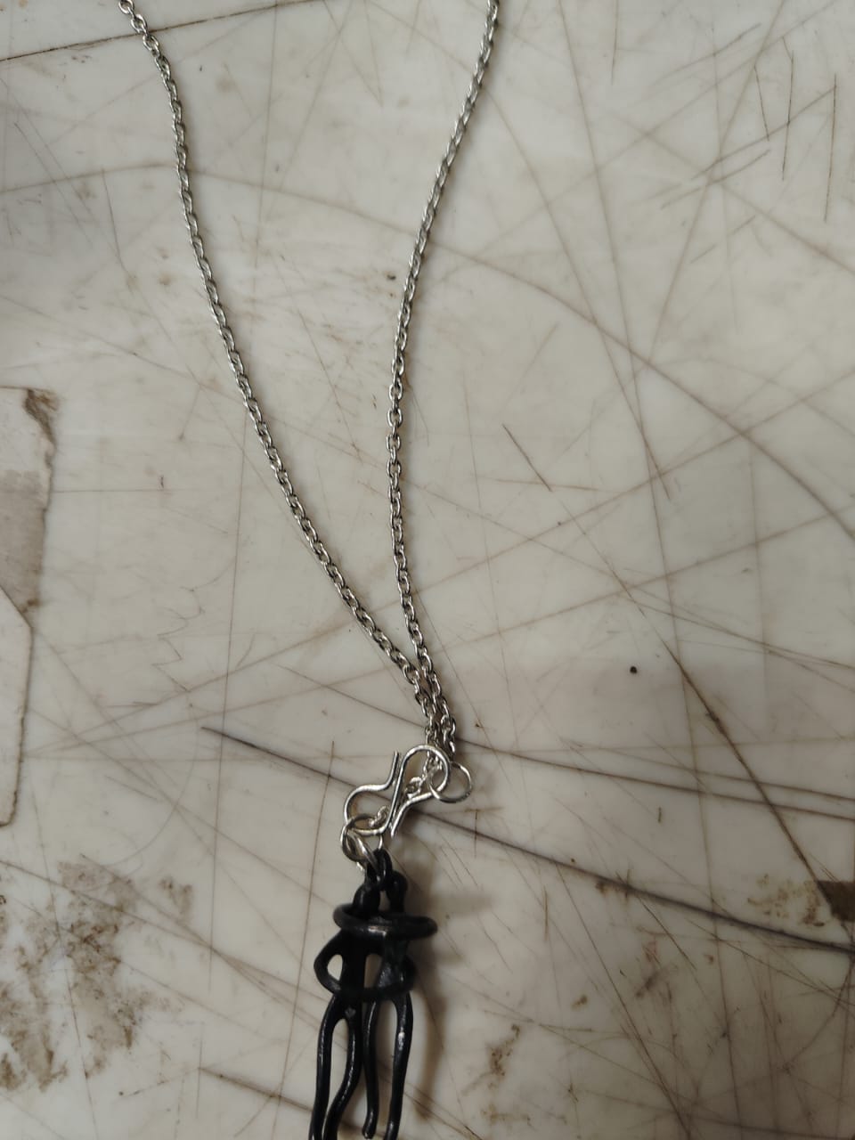 Feelings Each Other Love Hug Couple Chain Pendant Necklace