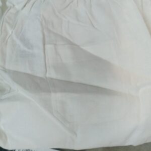 Women Track Pants White Colour Size M