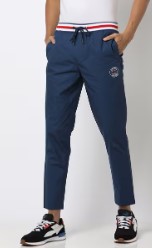 Team Spirit Men Track Pant Size S Color Blue