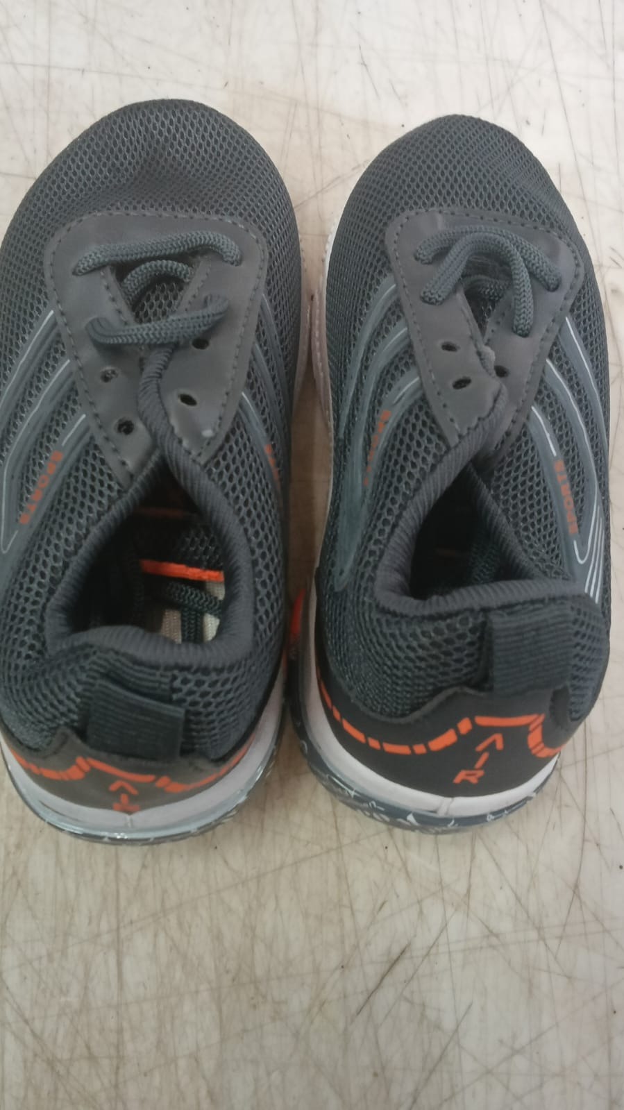 Kids Boys Grey Color Shoes Size 12