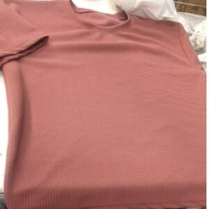 Women Dusty Pink Women T Shirt Oversized Size M