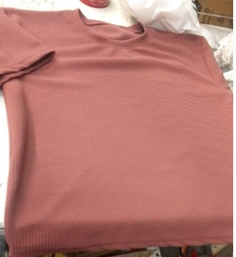 Women Dusty Pink Women T Shirt Oversized Size M