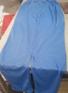 Men Cotton Lower Size M Sky Blue