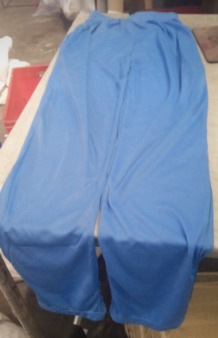 Men Cotton Lower Size M Sky Blue