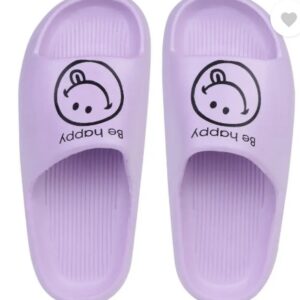 Women Slides Purple Size 38
