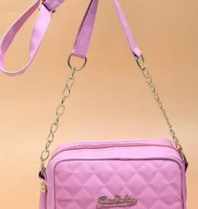 Women Fancy Sling Bag Pink