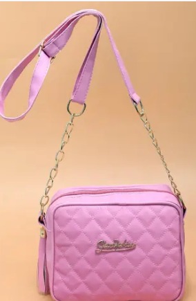 Women Fancy Sling Bag Pink