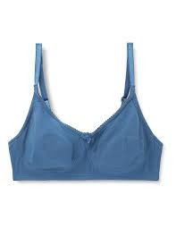 Women Cotton Padded Bra Light Blue Colour Size 34