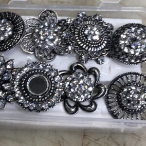 Trendy Adjustable Oxidised Rings Combo Of 8