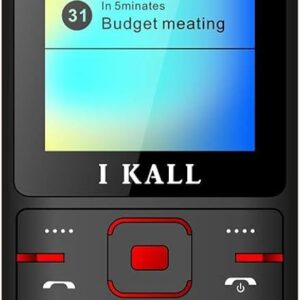 Ikall K37 Multimedia Keypad Mobile Red Imei No 359304075821564