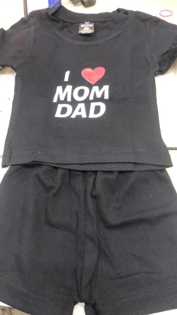 Black Color Kids Boy Set Size 1 To 2 Year